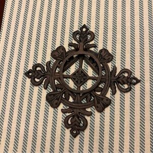 Antique cast iron door knocker